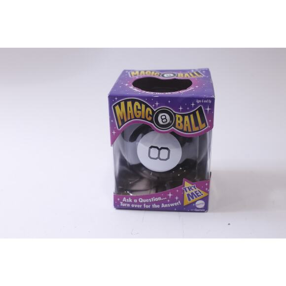 Magic 8 Ball, Mattel, Predictions, Answers, Fortune, Home Decor, ~ 250604-WH 289 - Picture 1 of 3